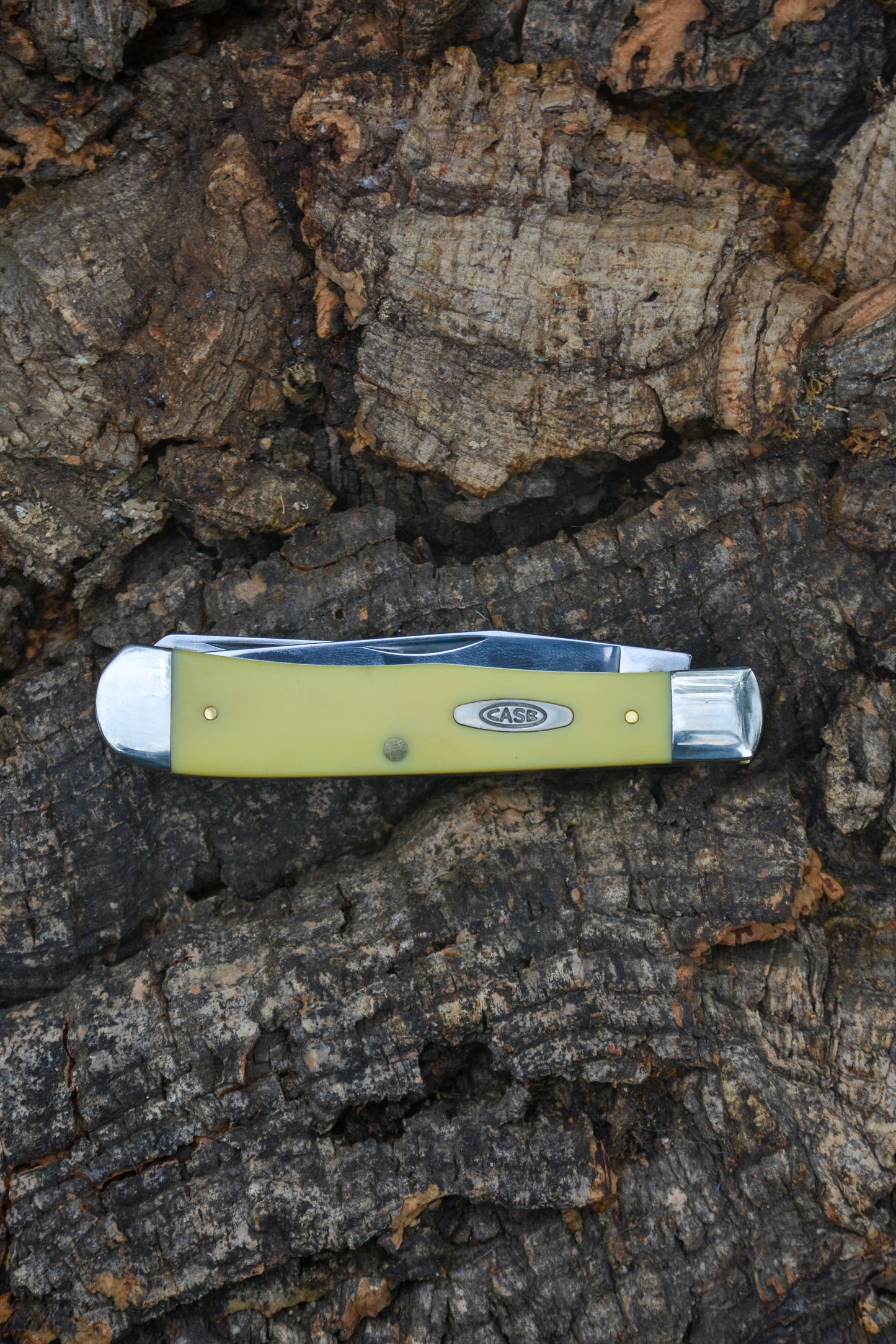 Hand engraved case trapper
