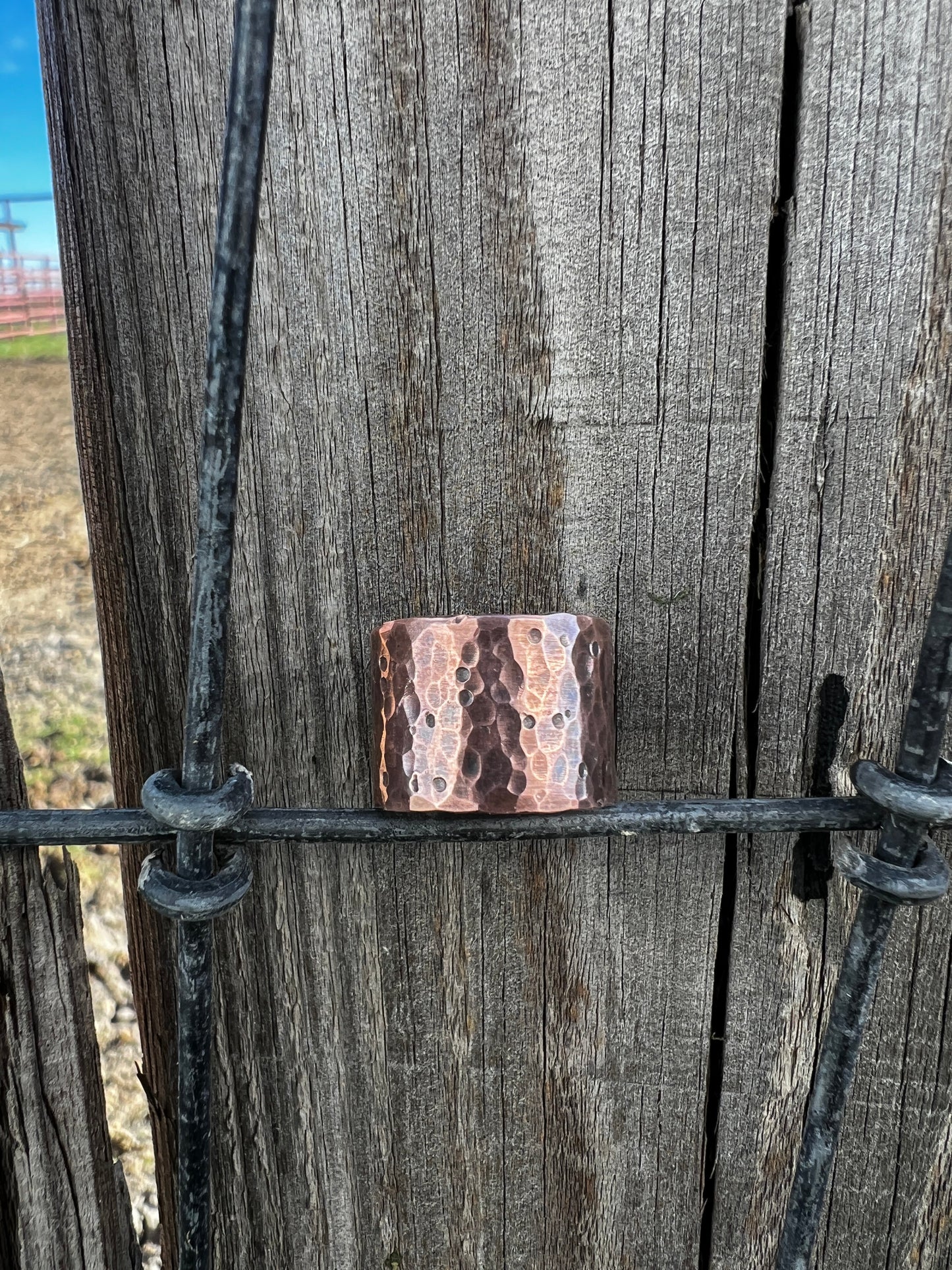 Copper Scarf Slide