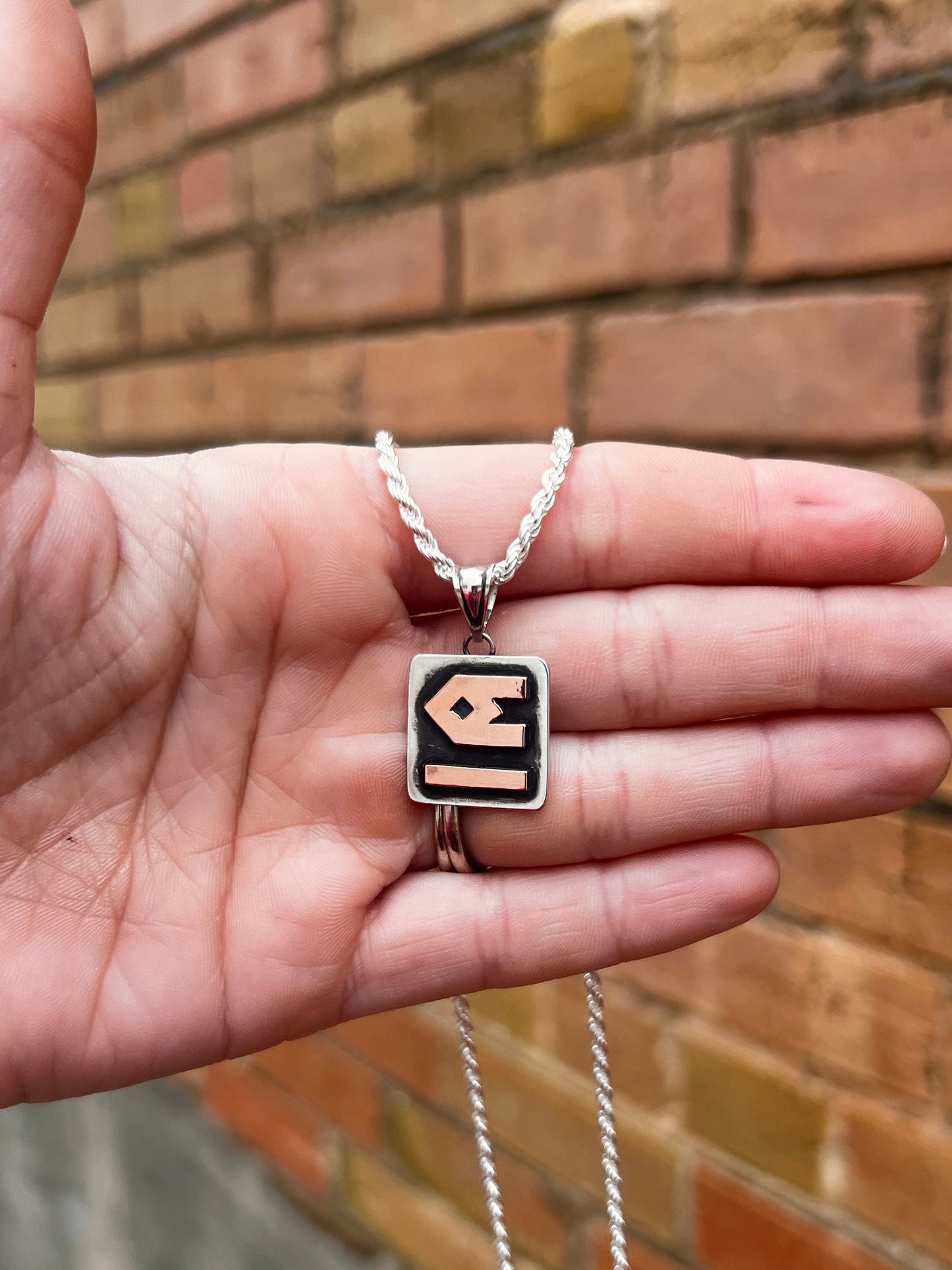 Cactus Rose Studios Brand Pendant