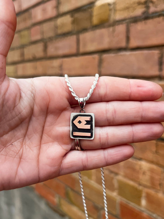 Cactus Rose Studios Brand Pendant