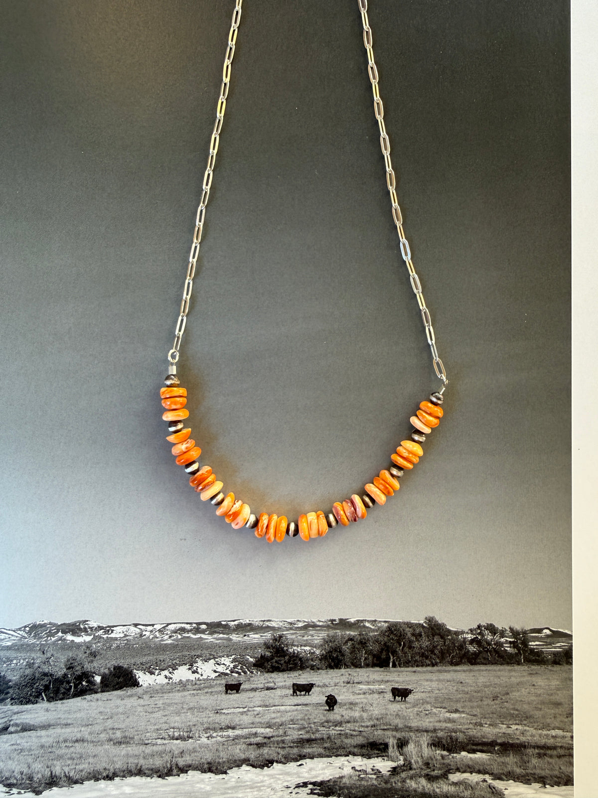 Golden Hour Beaded Necklace