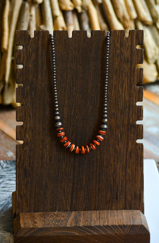 Wildflower Dreams Sterling Pearl necklace