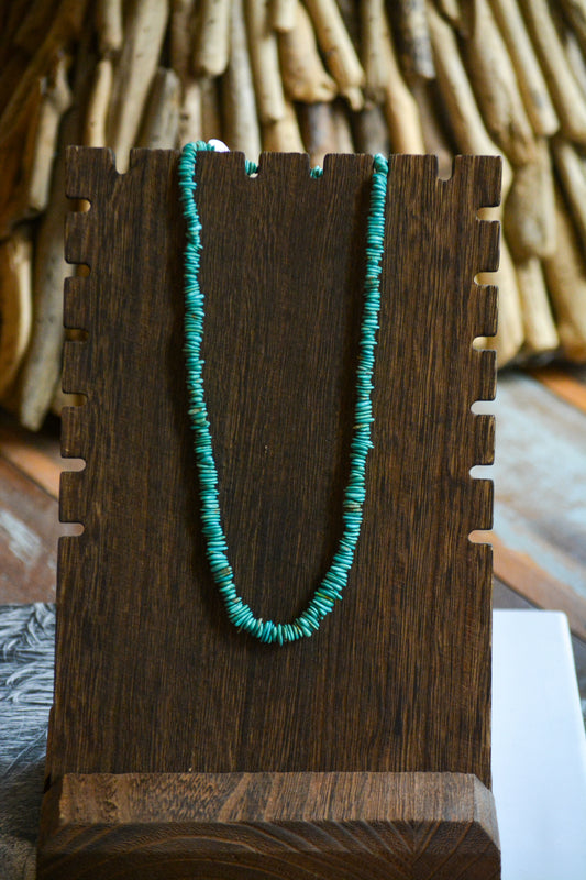"Breeze" Turquoise Chip Necklace