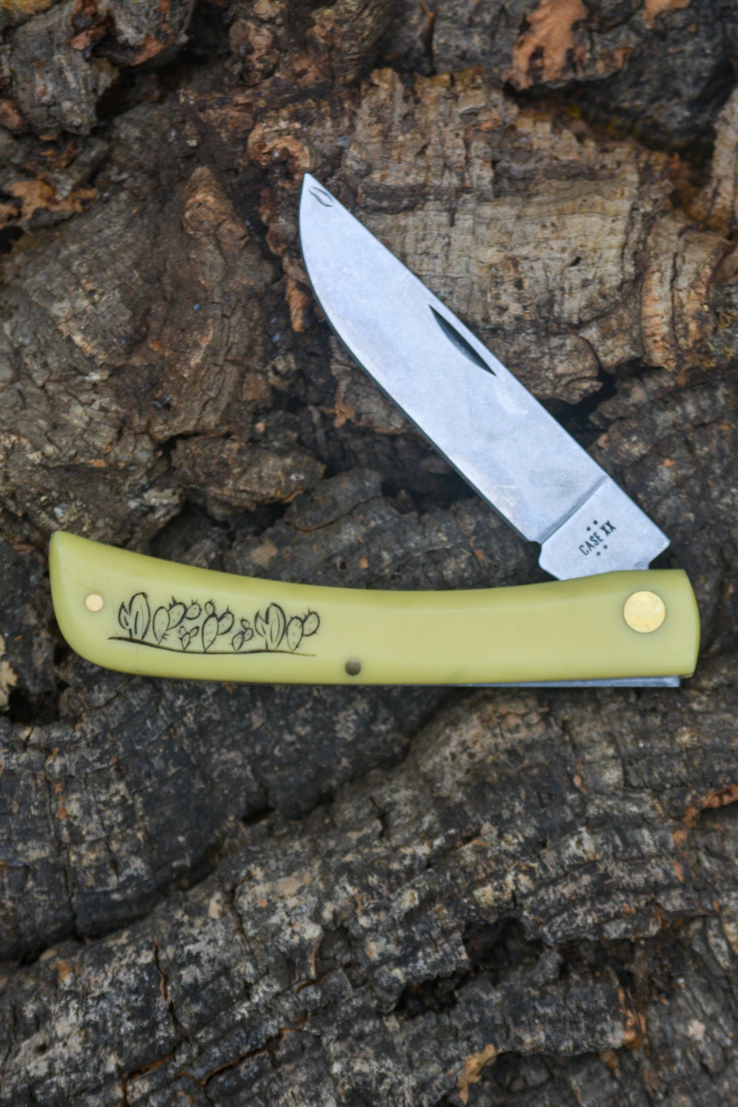 “Cow Camp” hand engraved sodbuster