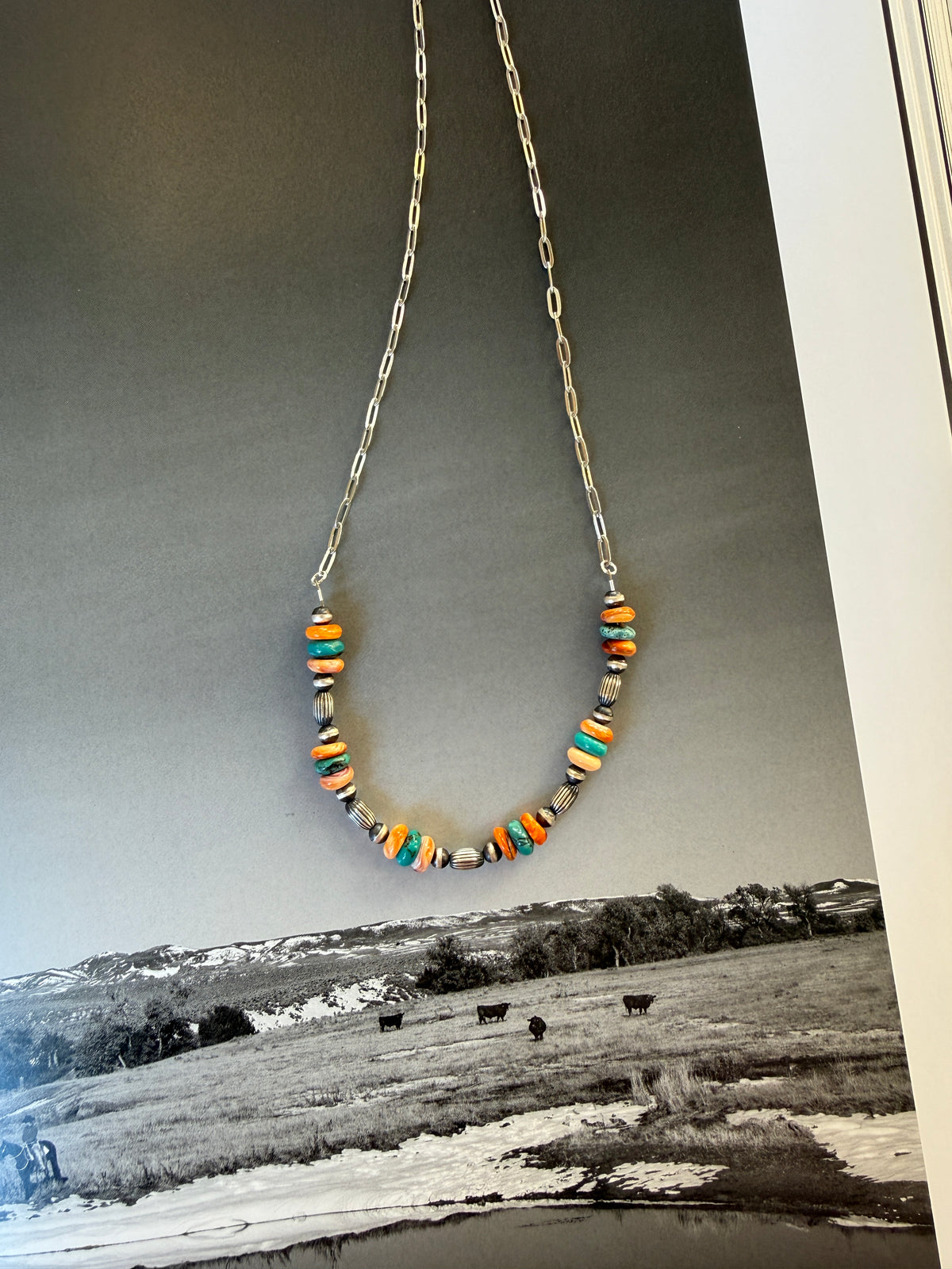 Sunset Trail Beaded Necklace