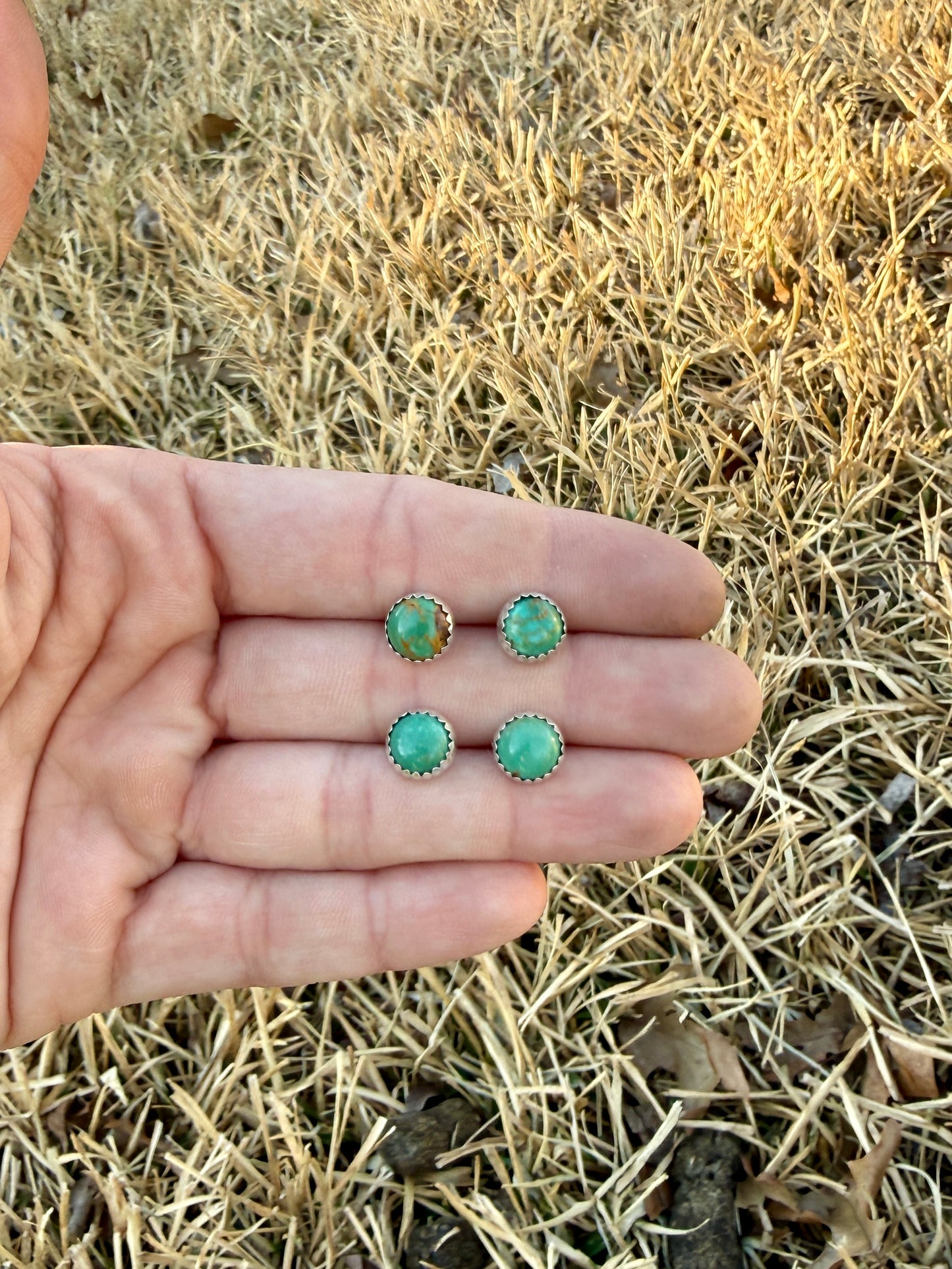 Simple Turquoise Studs