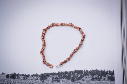 Copper Rein Chain Bracelet