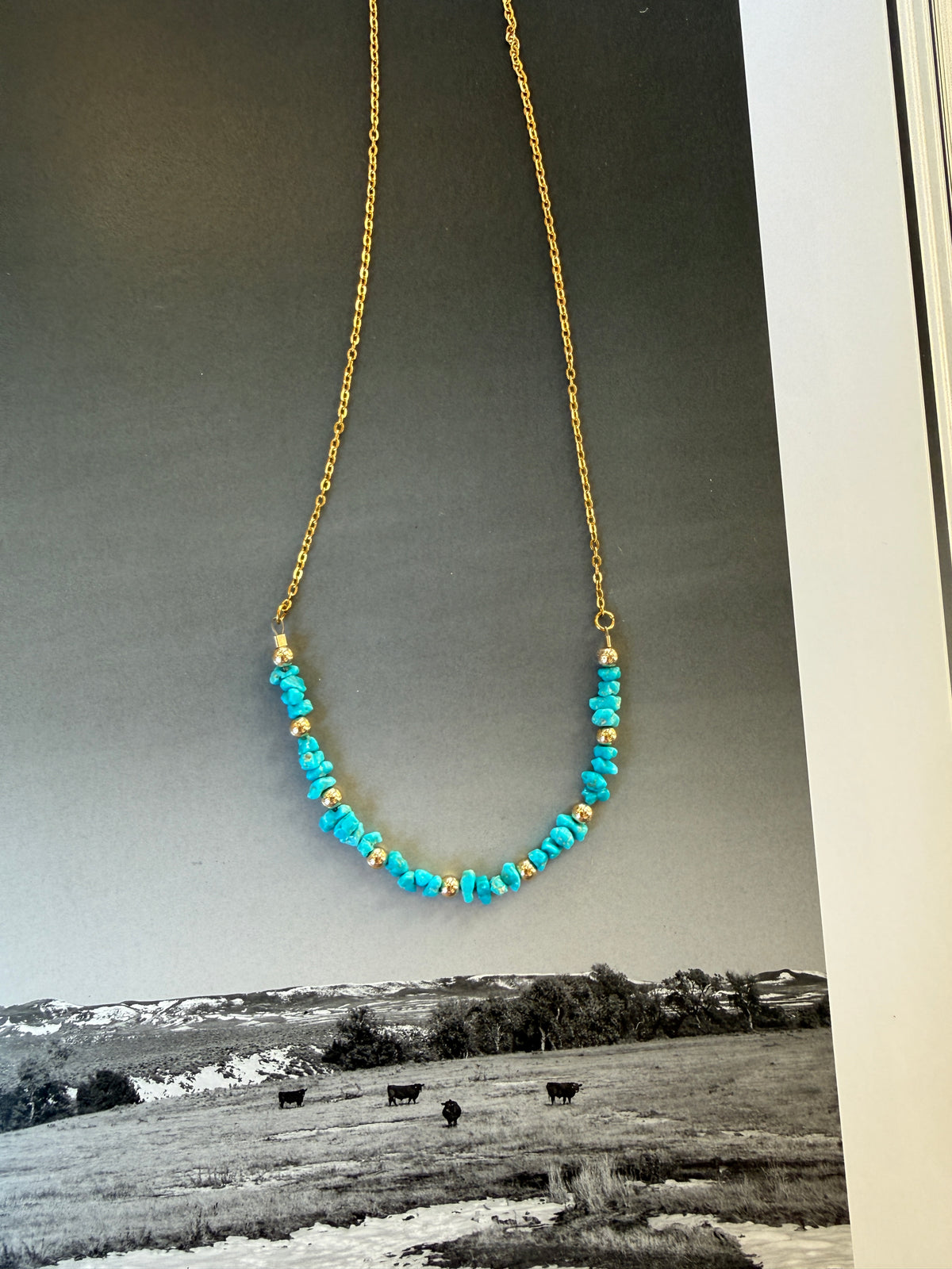 Big Sky Beaded Necklace