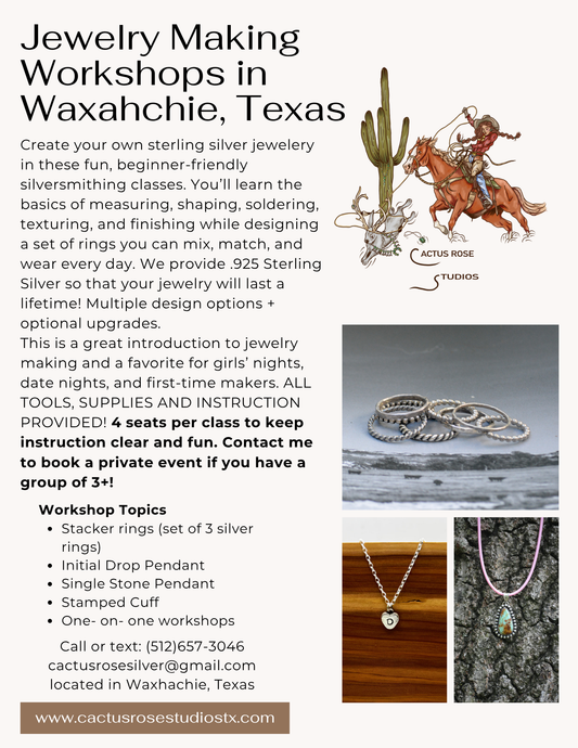 Metalsmithing Workshop- Stamped Christmas Ornament - Saturday December 5