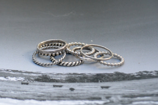 Basic Silversmithing Workshop - Sterling Silver Stacker Rings| July 3