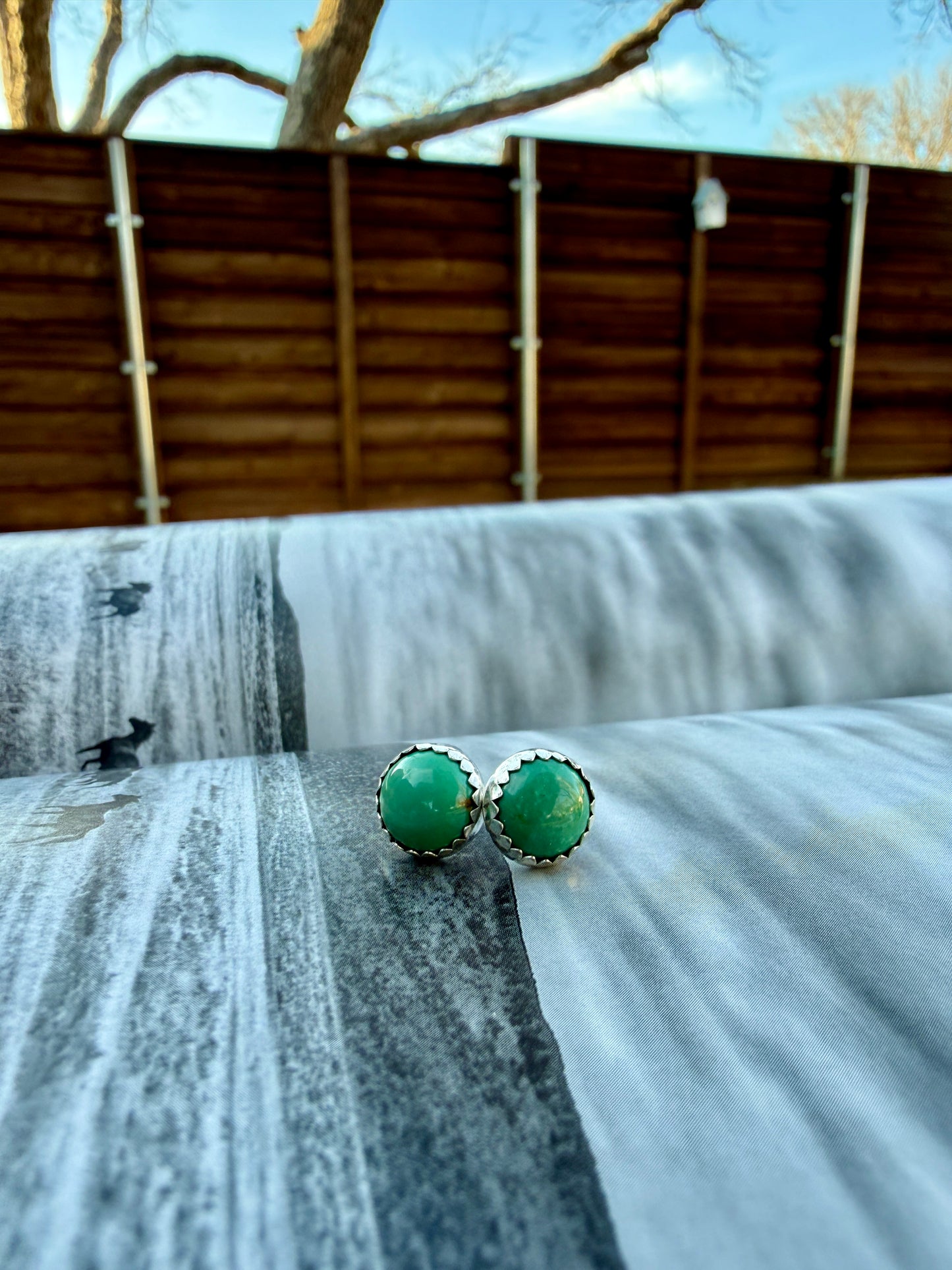 Simple Turquoise Studs