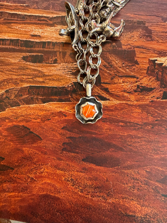 Spiny Flower Charm