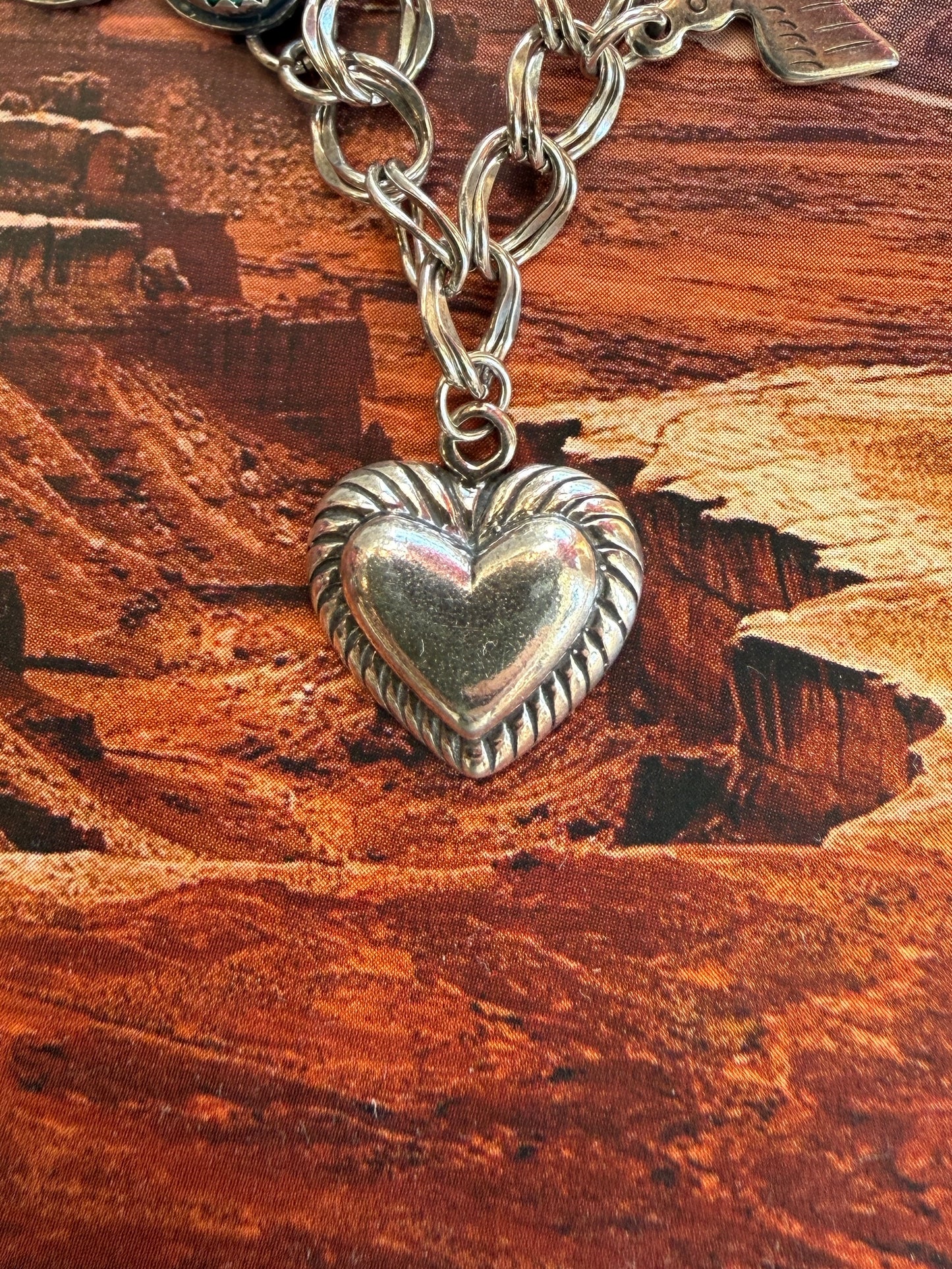Heart charm