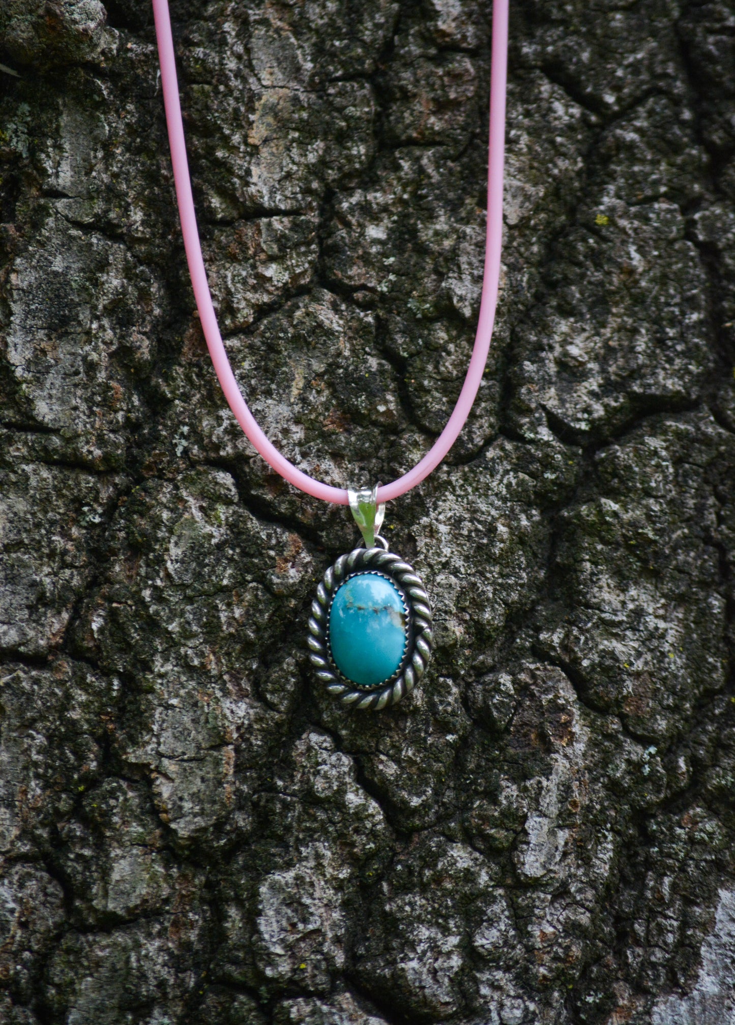 “Dahlia” turquoise necklace