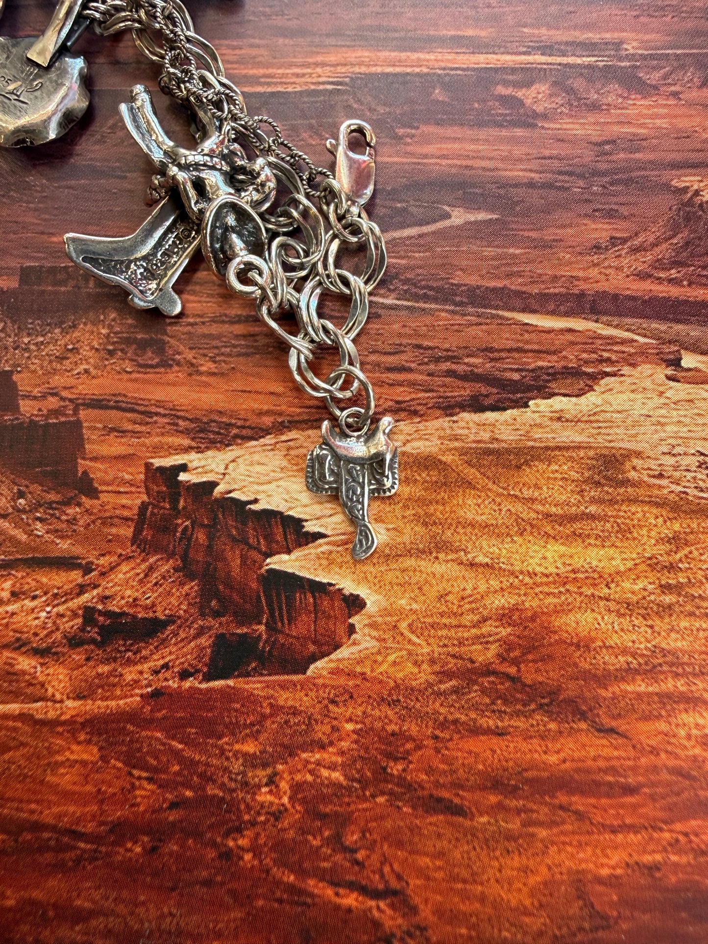 Mini Saddle Charm